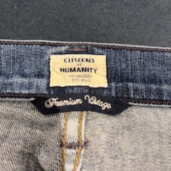 Citizens of Humanity Jeans - Elsa Mid Rise Slim Fit Crop - Size 28 - Picture 8 of 12